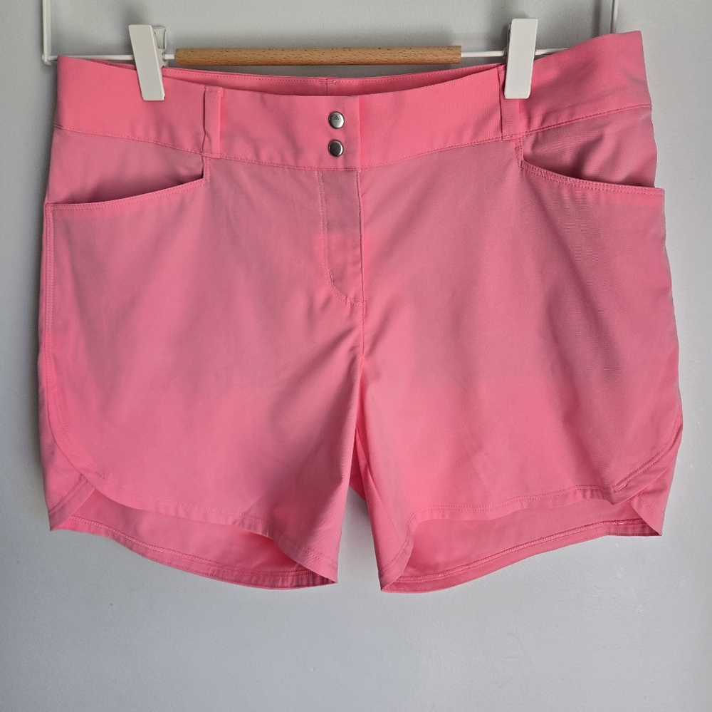 New ADIDAS Pink Women's Golf Shorts